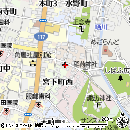 丸喜屋　諏訪町店周辺の地図