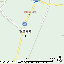 石川県七尾市能登島向田町に周辺の地図