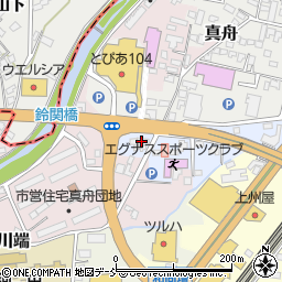 アイフルホーム白河店本社周辺の地図