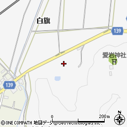 福島県白河市久田野久保田周辺の地図
