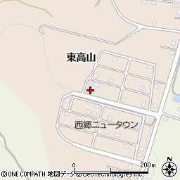 福島県西白河郡西郷村熊倉東高山1-250周辺の地図