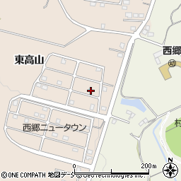 福島県西白河郡西郷村熊倉東高山1-243周辺の地図