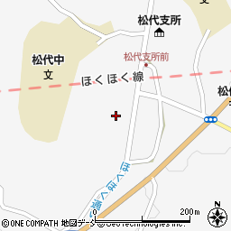 新潟県十日町市松代5526周辺の地図