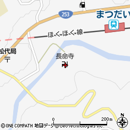 新潟県十日町市松代4077周辺の地図