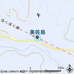 新潟県十日町市周辺の地図