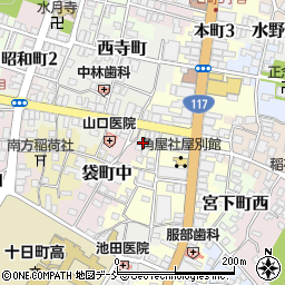 新潟県十日町市袋町中26周辺の地図