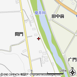 福島県いわき市小川町塩田間門155周辺の地図