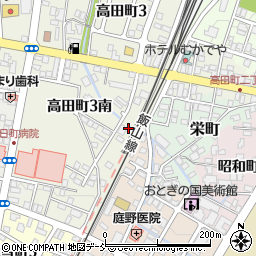 中村急便周辺の地図