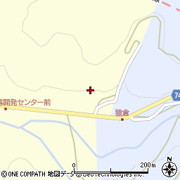 新潟県十日町市猿倉周辺の地図