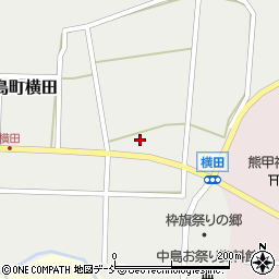 石川県七尾市中島町横田甲175周辺の地図