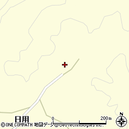 石川県羽咋郡志賀町日用ハ周辺の地図