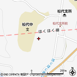 新潟県十日町市松代5551周辺の地図