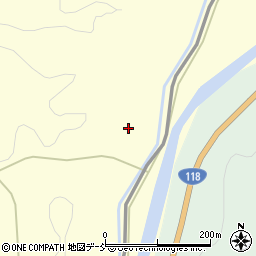 福島県石川町（石川郡）沢井（伏木）周辺の地図