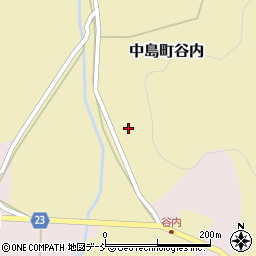 石川県七尾市中島町谷内ホ周辺の地図