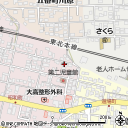 昭和台ハイツ周辺の地図