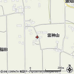 福島県西白河郡泉崎村関和久北田周辺の地図