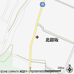 新潟県十日町市北鐙坂357周辺の地図