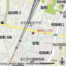 新潟県十日町市高田町2丁目285周辺の地図