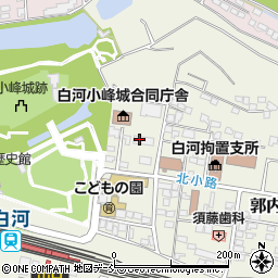 ＪＲ東日本白河社宅周辺の地図