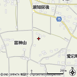 福島県西白河郡泉崎村関和久蛭田谷地周辺の地図