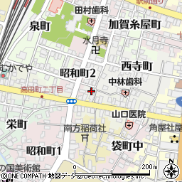 新潟県十日町市七軒町272周辺の地図