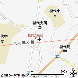 新潟県十日町市松代3250周辺の地図