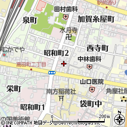 新潟県十日町市七軒町276周辺の地図