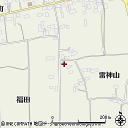 福島県西白河郡泉崎村関和久福田周辺の地図