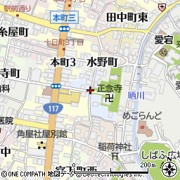 新潟県十日町市神明町周辺の地図