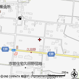 福島県白河市久田野前田31周辺の地図