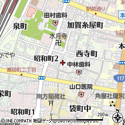 新潟県十日町市七軒町269周辺の地図