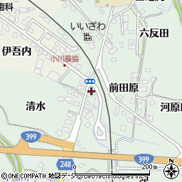 福島県いわき市小川町上平以後内40周辺の地図