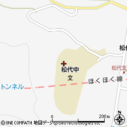 新潟県十日町市松代5562周辺の地図
