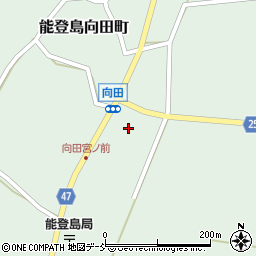 石川県七尾市能登島向田町ホ周辺の地図
