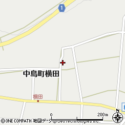 石川県七尾市中島町横田（乙）周辺の地図