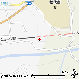 新潟県十日町市松代3967周辺の地図