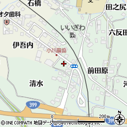 福島県いわき市小川町上平以後内32周辺の地図