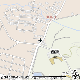 福島県西白河郡西郷村熊倉東高山1-426周辺の地図
