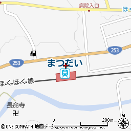 新潟県十日町市松代3816周辺の地図