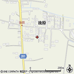 福島県西白河郡西郷村小田倉後原223周辺の地図