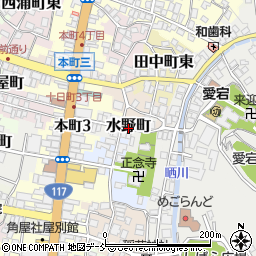 新潟県十日町市水野町周辺の地図