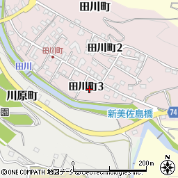 新潟県十日町市田川町3丁目周辺の地図