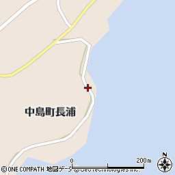 石川県七尾市中島町長浦ソ周辺の地図