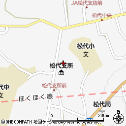 新潟県十日町市松代3258周辺の地図