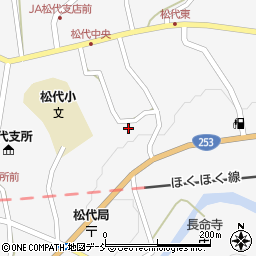 新潟県十日町市松代3331周辺の地図