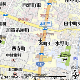 サヨ美容室十日町店周辺の地図