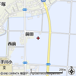福島県中島村（西白河郡）中島（二子塚前）周辺の地図