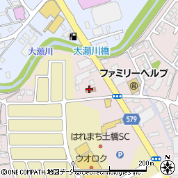 新潟県学校生活協同組合　上越出張所周辺の地図
