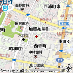 新潟県十日町市加賀糸屋町周辺の地図