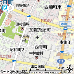 新潟県十日町市加賀糸屋町周辺の地図